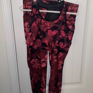 Lane Bryant Set leggings and sports bra set